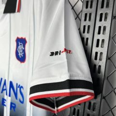 Retro 1997-99 Rangers away football jersey Retro