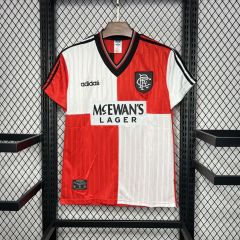 Retro 1995-96 Rangers away football jersey Retro