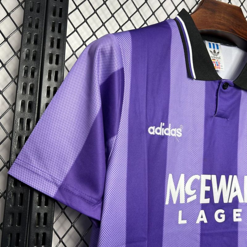 Retro 1994-95 Rangers European Third away football jersey Retro