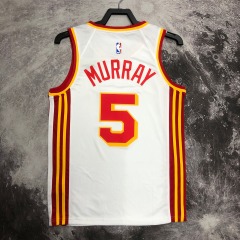 Atlanta Hawks White 5 Murray