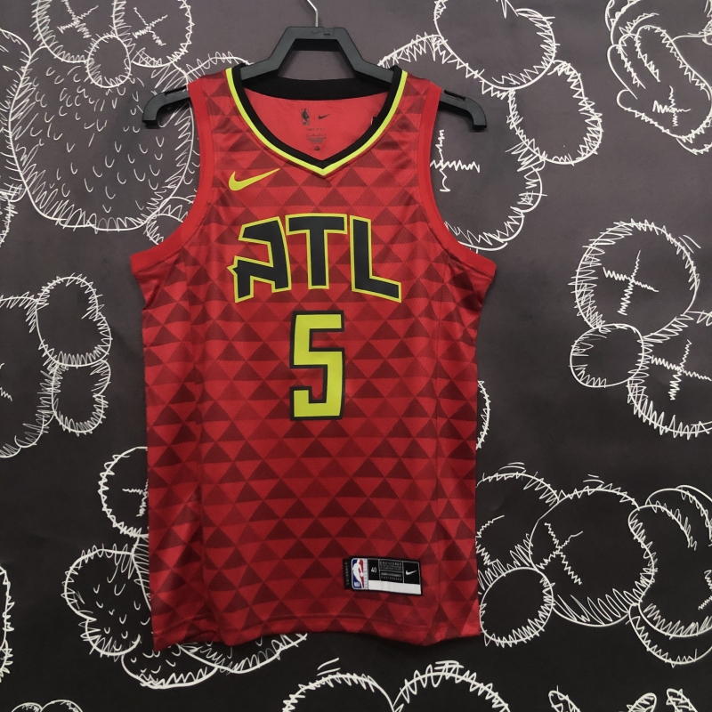 Atlanta Hawks Red Check 5 Murray