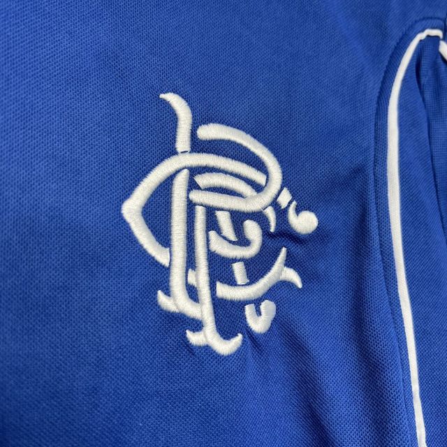 Retro 1999-01 Rangers Home football jersey Retro