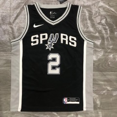 San Antonio Spurs Black 2 Leonard
