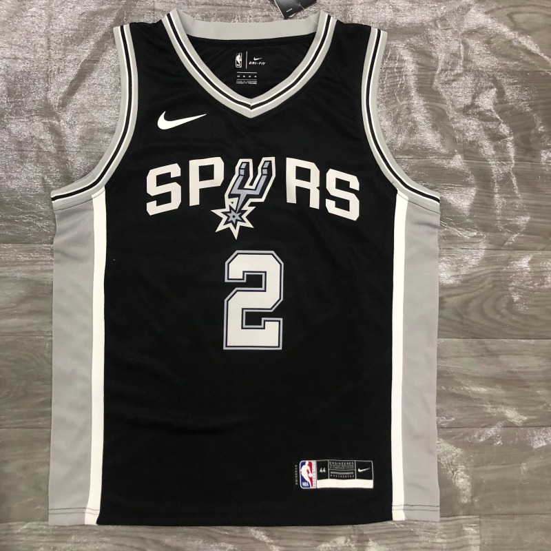 San Antonio Spurs Black 2 Leonard