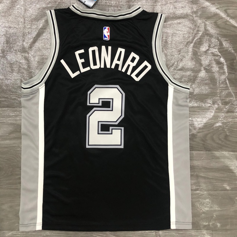 San Antonio Spurs Black 2 Leonard