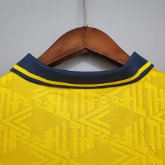 Retro Tottenham 92-94 Away Yellow Football jersey retro