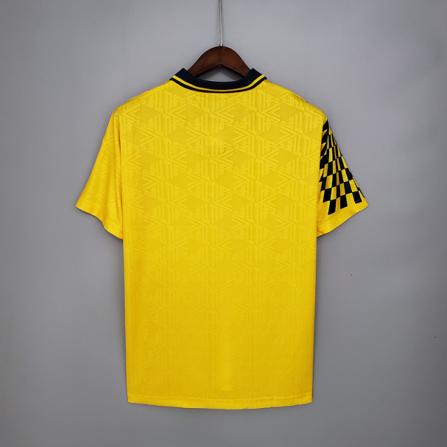 Retro Tottenham 92-94 Away Yellow Football jersey retro