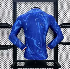 PLAYER 2024-25 Chelsea Long Sleeve Home Football jersey