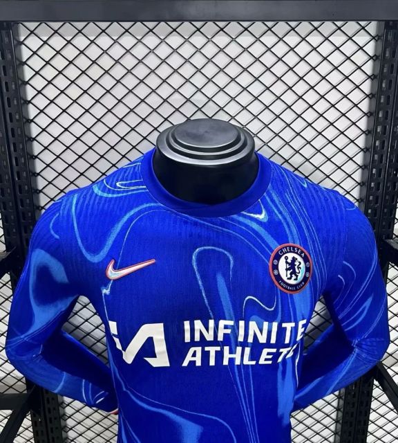 PLAYER 2024-25 Chelsea Long Sleeve Home Football jersey