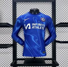 PLAYER 2024-25 Chelsea Long Sleeve Home Football jersey