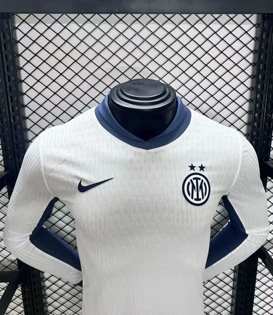 Player 2024-25 Inter Milan Away Long Sleeves Football jersey