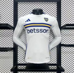 Player 2024-25 Boca Juniors Away Long Sleeves Football jersey