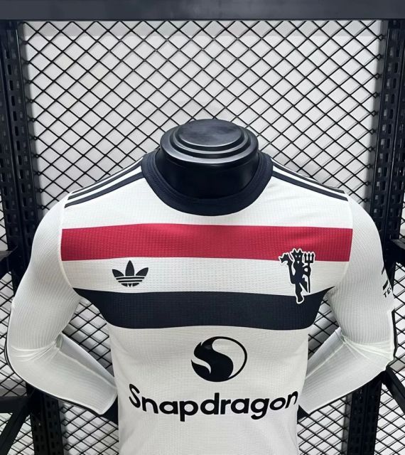 Player 2024-25 Manchester United Third Away Long Sleeves Football jersey