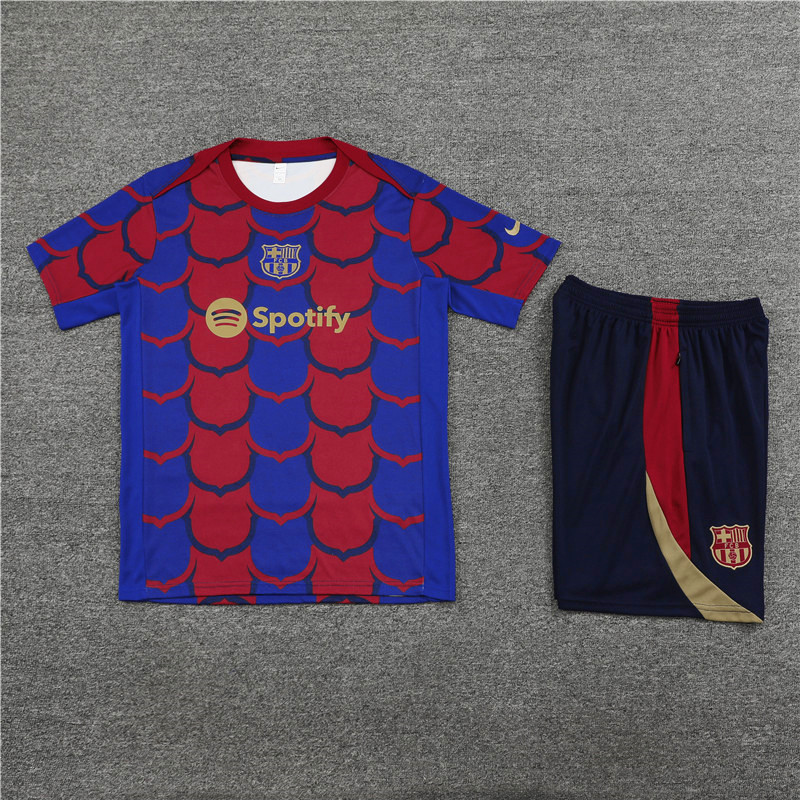 2024-25 Barcelona training short-sleeved suit