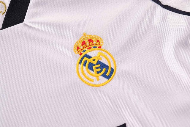 1998-00 Real Madrid Home Retro Kids Soccer Jersey