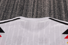 1990 Germany Away  KIDS Retro Football jersey