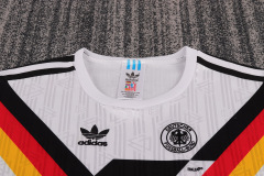 1990 Germany Away  KIDS Retro Football jersey