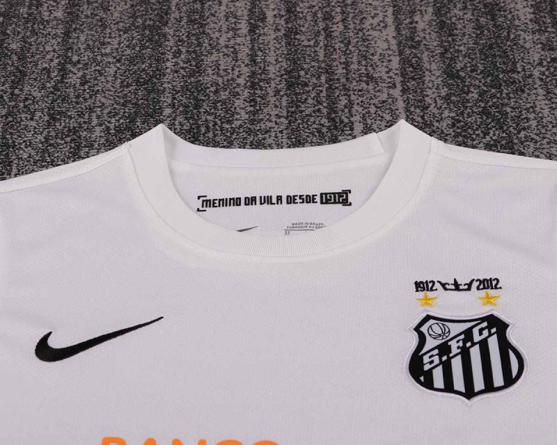 2013 Santos Home KIDS Retro Football jersey
