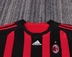 2008-09 AC Milan  Home  Retro KIDS Football jersey