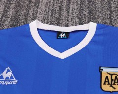 1986 Argentina Away kids Retro Football Jersey