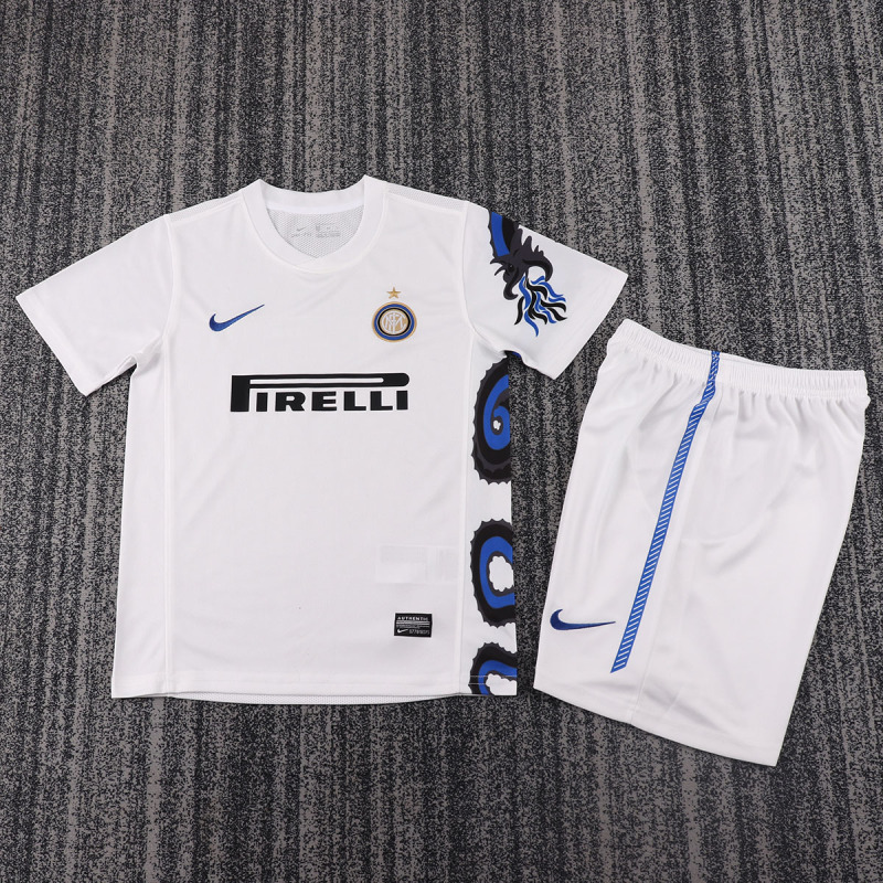 2009-10 Inter Milan Away Retro KIDS  Football jersey