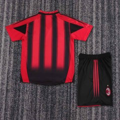 2004-05 AC Milan  Home Retro KIDS Football jersey