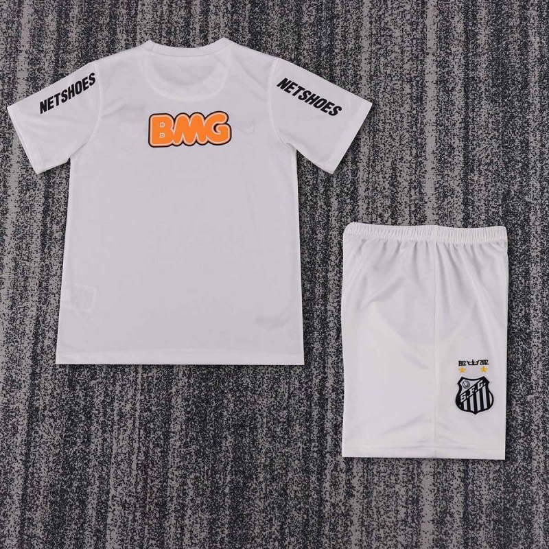 2013 Santos Home KIDS Retro Football jersey