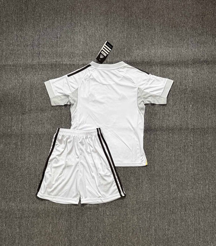 2025-26 Real Madrid Home Kids Soccer Jersey
