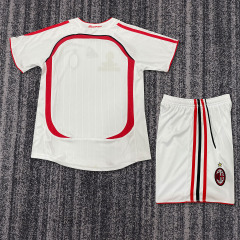 2006-07 AC Milan  Away  Retro KIDS Football jersey