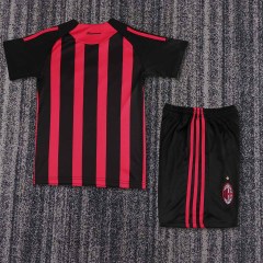 2008-09 AC Milan  Home  Retro KIDS Football jersey