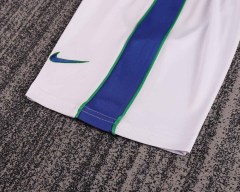 Retro 1998 Brazil Away Kids  Football jersey