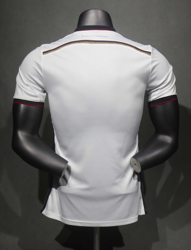 Retro Player Edition 2014 Germany Home retro Football jersey ?zil KLOSE MULLER GOTZE REUS