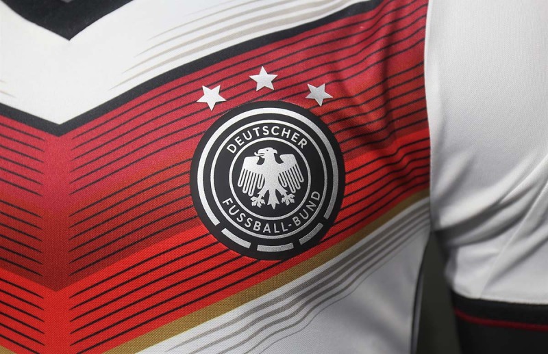 Retro Player Edition 2014 Germany Home Long sleeve retro Football jersey ?zil KLOSE MULLER GOTZE REUS
