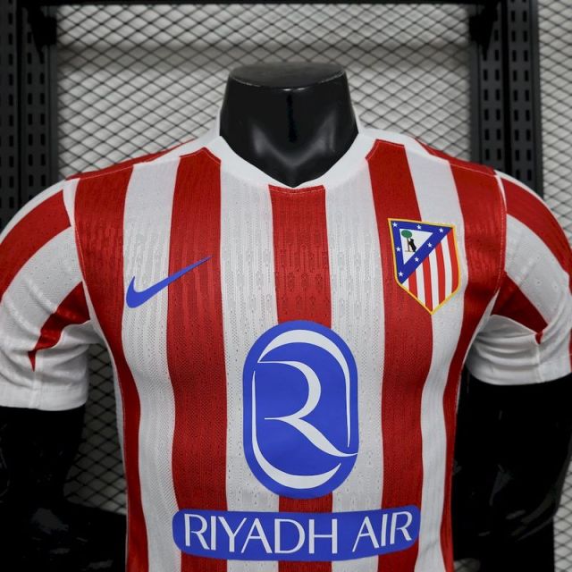 Player 2024-25 Atletico Madrid HomeFootball jersey