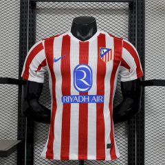 Player 2024-25 Atletico Madrid HomeFootball jersey