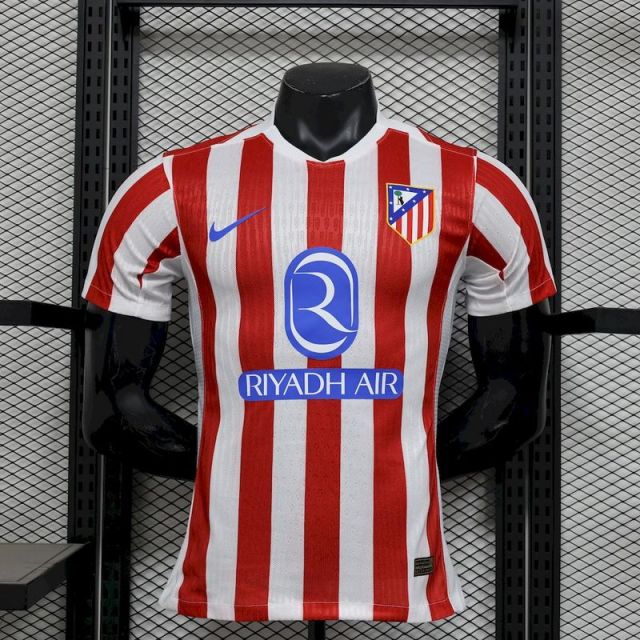Player 2024-25 Atletico Madrid HomeFootball jersey