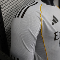 player 2025-26 Real Madrid Home Long sleeves Football jersey