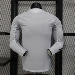 player 2025-26 Real Madrid Home Long sleeves Football jersey