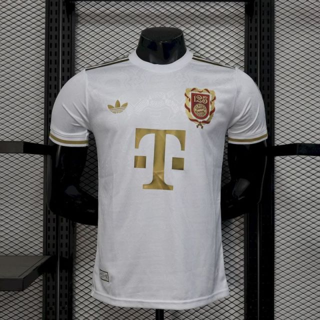 Player 2024-25 Bayern Munich 125 Anniversary White Football jersey