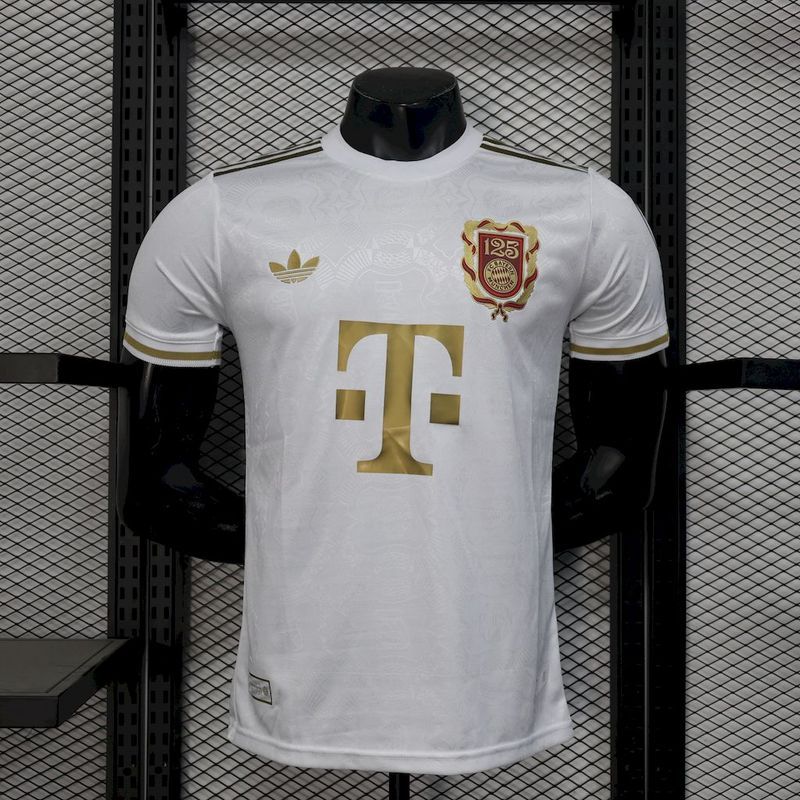 Player 2024-25 Bayern Munich 125 Anniversary White Football jersey