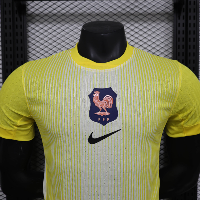 Player 2025-26 France Leaked Goalkeeper Football jersey