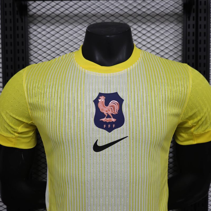 Player 2025-26 France Leaked Goalkeeper Football jersey