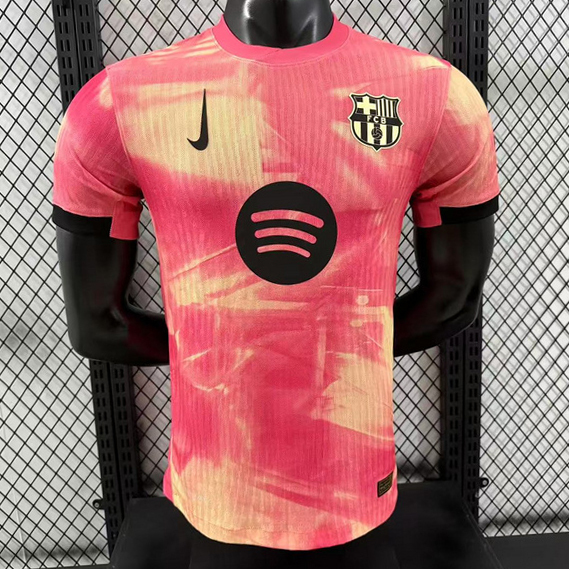 Player 2024-25 Barcelona Pink Special Edition Football jersey