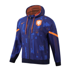 Player Windbreaker Netherlands Purple Tulip Windbreaker Jacket