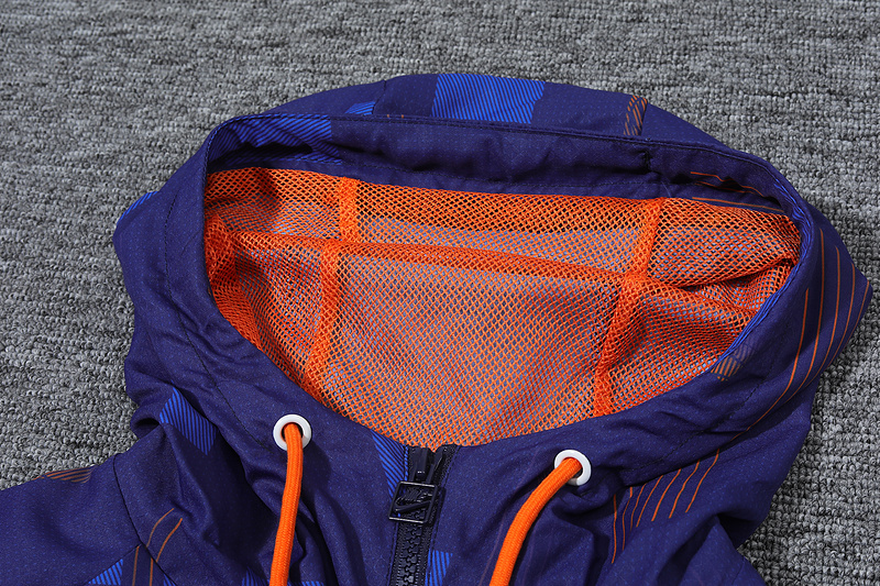 Player Windbreaker Netherlands Purple Tulip Windbreaker Jacket