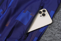 Player Windbreaker Netherlands Purple Tulip Windbreaker Jacket