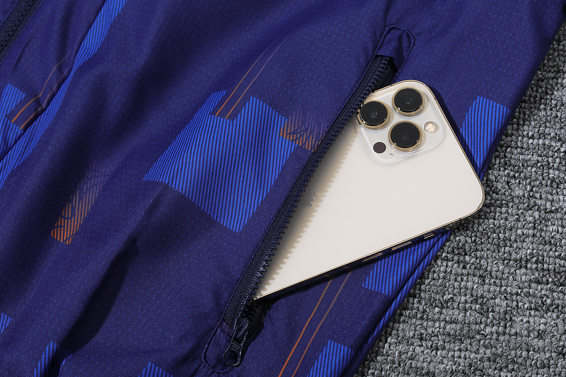 Player Windbreaker Netherlands Purple Tulip Windbreaker Jacket