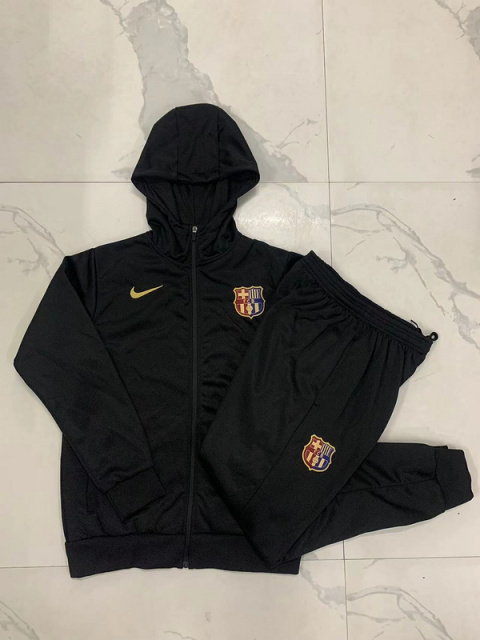 2024-25 Barcelona Long Hat Jacket Training Clothes