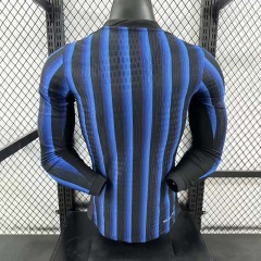 Player 2025-26 Inter Milan Home Long sleeves Football jersey