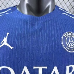 Player 2024-25 PSG fourth away long sleeve Football jersey